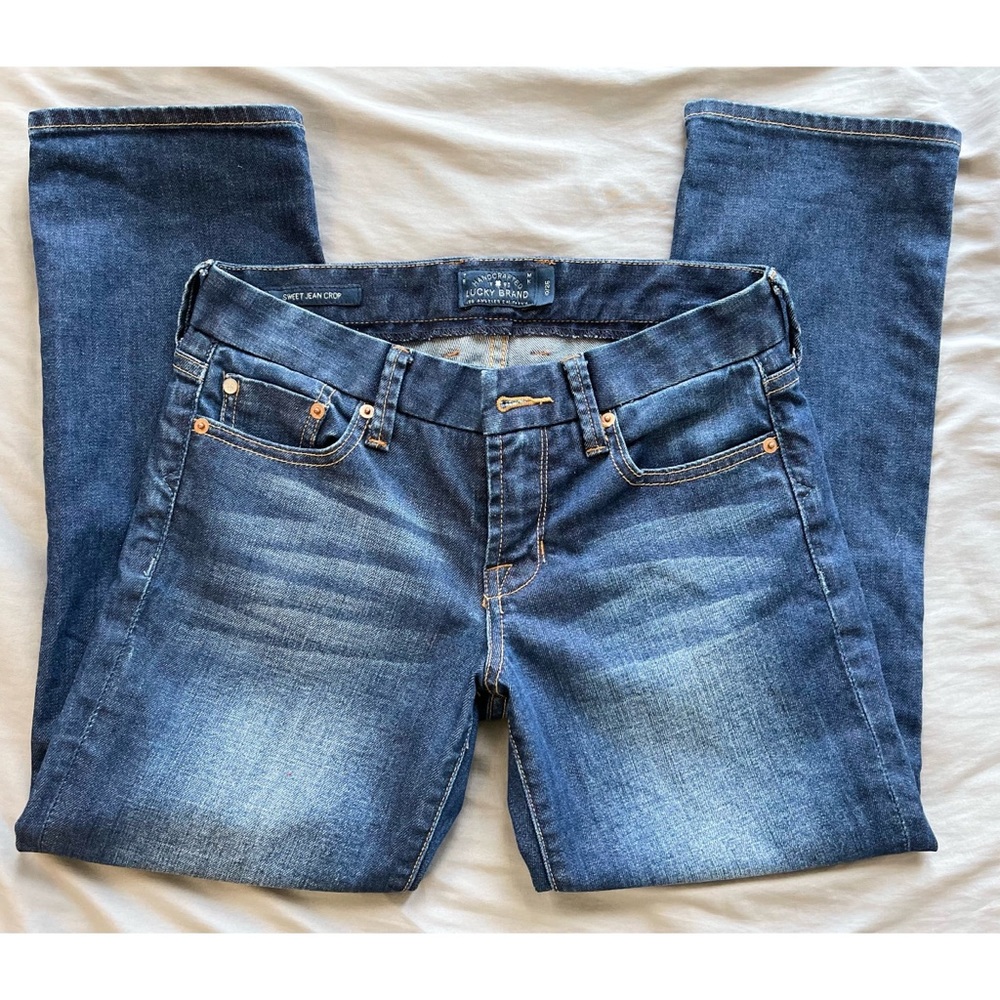 Lucky Brand Sweet Jean Crop women’s cropped jeans, size 0/25 excellent condition